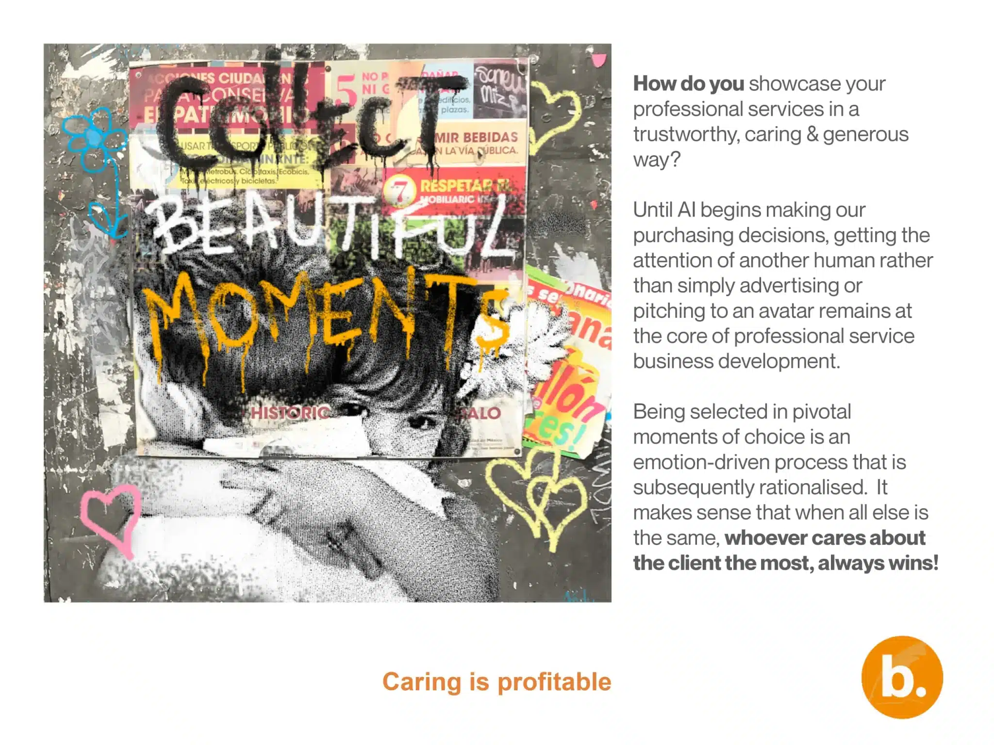 A poster with the words collect beautiful moments. A poster with the words collect beautiful moments.