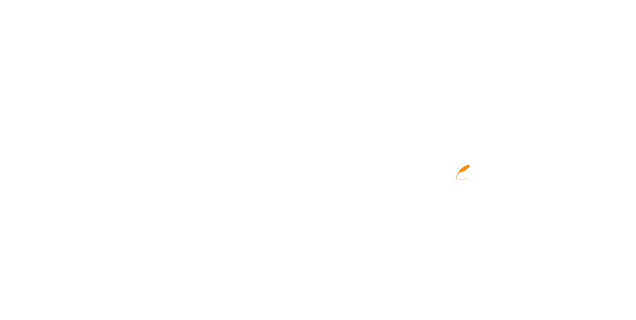 buntu. logo white